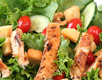 Opt for Grilled Chicken Salad