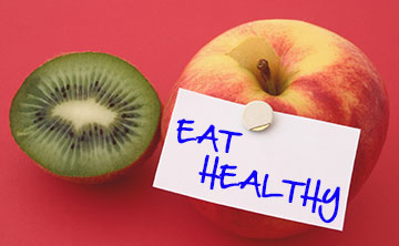 Eat Healthy Reminder Note