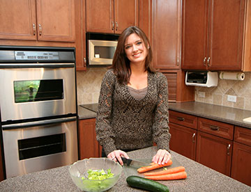 Exercise at Home, Even in the Kitchen